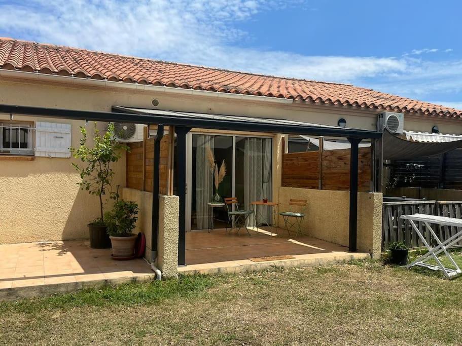 Studio Cabine Pour 4 - Piscine Argelès-sur-Mer Exterior foto